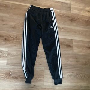 Adidas Kids Black Track Pants